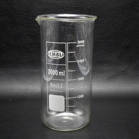 3000ml Glass Beaker,3 Litre,Tall Form,Laboratory Glassware in Saudi Arabia
