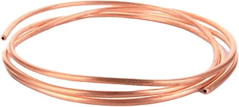 Copper Tube,Refrigeration Tubing, Soft Coil Copper Tubing OD 3mm x ID 1mm Length 6.56 Ft in Kuwait