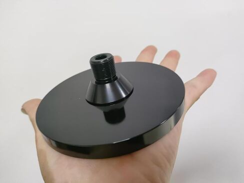 Microphone Holder,Lectern Mic Stand, Podium Mic Mount,Flexible Gooseneck 6 Inch With Universal Clip, Black, 100mm Heavy Mic Plate in Kuwait