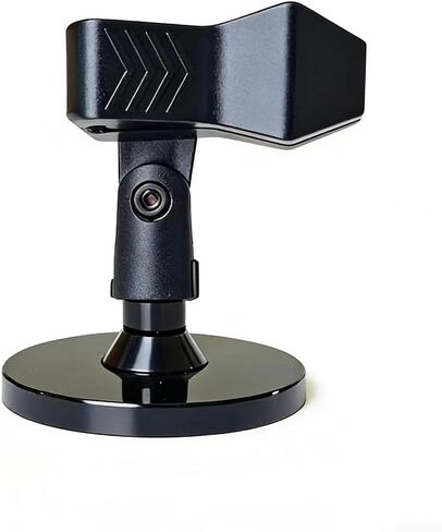 Microphone Holder,Lectern Mic Stand, Podium Mic Mount,Flexible Gooseneck 6 Inch With Universal Clip, Black, 100mm Heavy Mic Plate in Kuwait