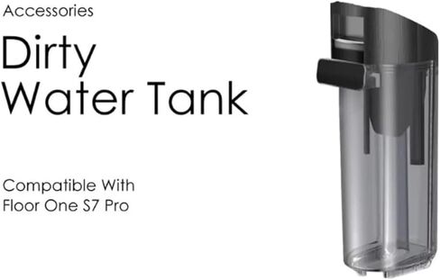 Vacuum Cleaner Clean Water Tank And Dirty Water Tank Replacement (optional). Compatible With Tineco Floor One S7 Pro(Black-Dirt Water Tank) in Saudi Arabia