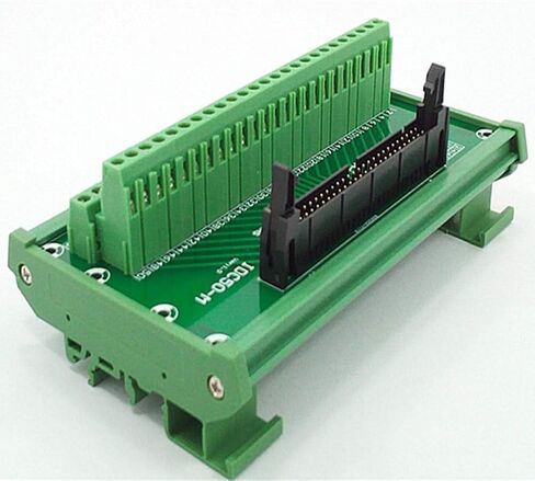 DIN Rail Mount IDC50 لوحة اندلاع رأس ذكر، كتلة طرفية، موصل in Saudi Arabia