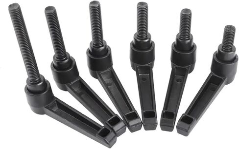 1 PCS M8 16mm to 60mm Clamping Lever Machinery Adjustable Handle Locking External Male Thread Knob Hex Screws Tools Accessory(M8x16mm) in Saudi Arabia