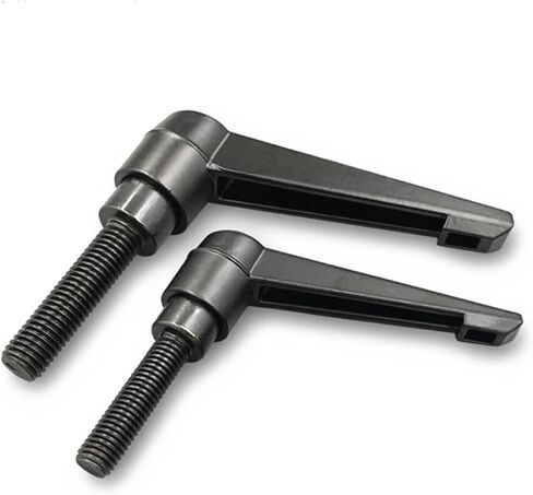 1PC M5 M6 M8 M10 Clamping Handle Screws Bolt Clamping Lever Machinery Adjustable Handle Locking External Male Thread Knob(M8X40) in Saudi Arabia
