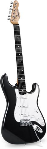 Sonicake Electric Guitar, 39" Beginner Electric Guitar, Classic SSS Pickup, Tremolo Bridge, Full-Size Lightweight Body, Rounded Fret Ends, Heel Adjustment Truss Rod (Shell Pink) in Saudi Arabia