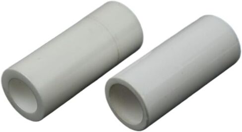 Ceramic Insulating Rod, 10pcs Twin Bore Alumina Tube, High Reliability Ceramic , Tubing Length 26/22/24mm(2*6*24mm) in Saudi Arabia