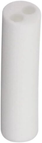 Ceramic Insulating Rod, 50Pcs Machinable Ceramic Tubing White 6 * 1.7 26mm, Double Bore High-Alumina Tube for Capacitors in Saudi Arabia