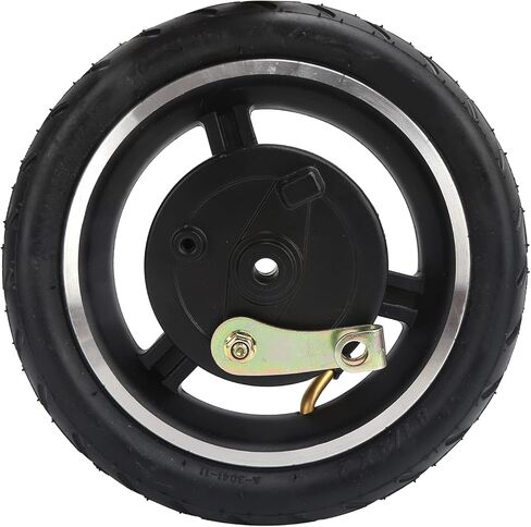 Electric Scooter Tire, Durable Drum Brake Rubber Aluminum Construction E-Scooter Wheel for Commuters Urban Riders Campus Travel in Kuwait