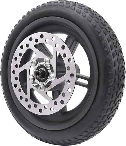 8.5 Inch Rear Wheel, Durable Hollow Tire Replacement Set with 120MM Disc Brake, Electric Scooter Wheel for Skateboard Enthusiasts and Commuters in Saudi Arabia
