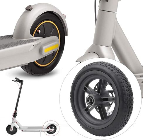 8.5 Inch Rear Wheel, Durable Hollow Tire Replacement Set with 120MM Disc Brake, Electric Scooter Wheel for Skateboard Enthusiasts and Commuters in Saudi Arabia