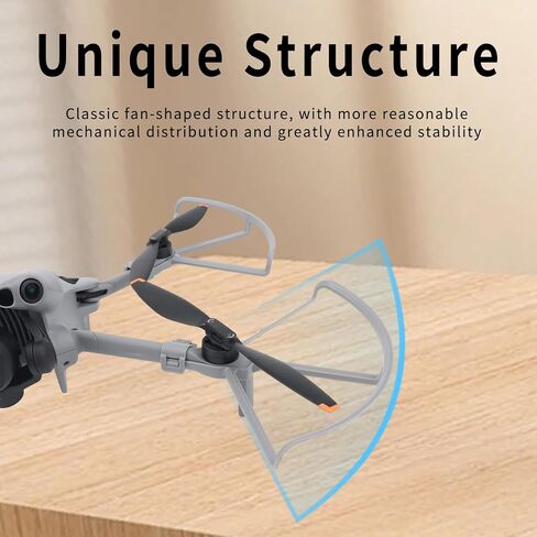 Mini 5 Pro Propeller Guards, 4Pcs Quick Release Propeller Blades Protector Anti-collision Paddle Bumper Rings for DJI Mini 5 Pro Drone Accessories in Saudi Arabia