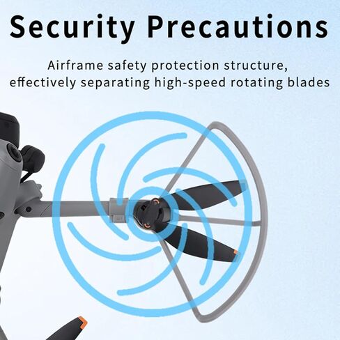 Mini 5 Pro Propeller Guards, 4Pcs Quick Release Propeller Blades Protector Anti-collision Paddle Bumper Rings for DJI Mini 5 Pro Drone Accessories in Saudi Arabia