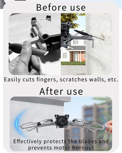 Mini 5 Pro Propeller Guards, 4Pcs Quick Release Propeller Blades Protector Anti-collision Paddle Bumper Rings for DJI Mini 5 Pro Drone Accessories in Saudi Arabia