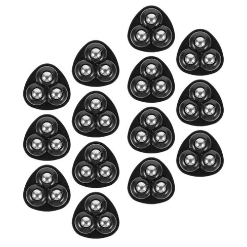 14pcs Self Adhesive Mini Swivel Casters 360° Rotation Universal Small Appliance Wheels for Kitchen Storage Boxes Trash Cans and Furniture in Saudi Arabia