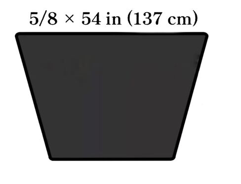 B51/5L540, B51 Belt, 5L540 Belt, B51 V-Belt, 5L540 V-Belt,B51 or 5L540 Belts, 5/8 x 54in 2 Pcs in Kuwait