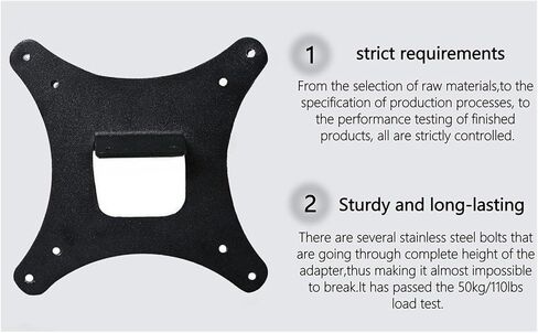 VESA Wall Mount Adapter，Compatible For Acer S220HQL S230HL S200HL G236HL Monitor Bracket Mounts To Stand / Arm / Desk Mount in Saudi Arabia