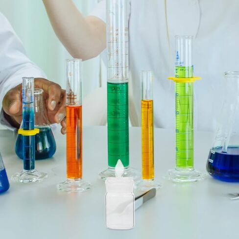 Glass Weighing Bottle Laboratory Sample Storage Jar 30x50mm Chemistry Glassware for Experiments and Lab Use in Saudi Arabia