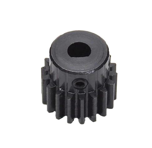 ترس محرك فولاذي شديد التحمل 1Modulus Spur Gear 18 سنًا محرك معدني ترس محدب رف ناقل الحركة من النوع D (5 × 4.5 مم) in Kuwait