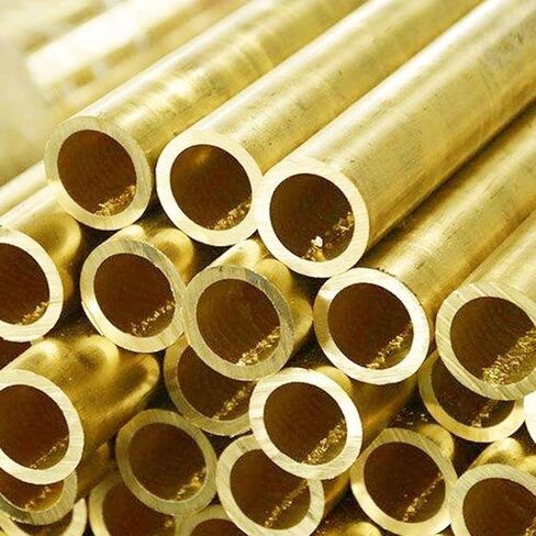 Brass Tube 2pcs Length 250mm Brass Tube, Capillary Cutting Tool Rivet Mosaic Pin Outside Diameter 10 12 14 15 16 18 20 22mm(OD 10mm ID 5mm) in Saudi Arabia