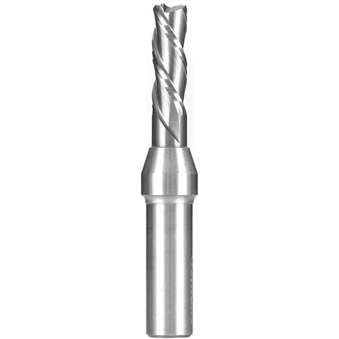 Yonico Downcut Router Bits Spiral 3 Flute Solid Carbide CNC End Mill 3/8-Inch Dia. 1/2-Inch Shank 32349 in Saudi Arabia