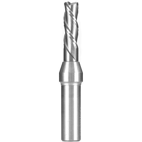 Yonico Downcut Router Bits Spiral 3 Flute Solid Carbide CNC End Mill 3/8-Inch Dia. 1/2-Inch Shank 32349 in Saudi Arabia
