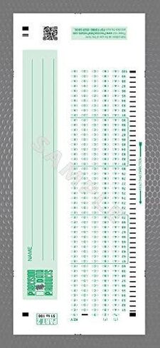 882 E Compatible TEST100 Testing Form (50 Sheet Pack) in Saudi Arabia