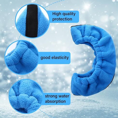 Soulchen 8 Pcs Ice Skate Blade Covers Bulk Skate Figure Guards Hockey Protector Skating Winter Ice Skates Covers for Adult Men Women in Saudi Arabia