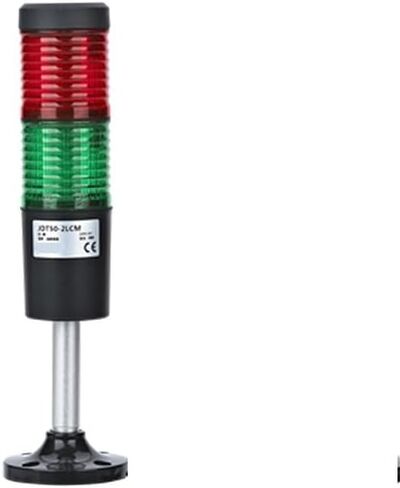JDT50 Combined Lighthouse JDT50 2 Sections D Flashing 24V 15cm Rod Flat Disc丨JDT502DSB15P1 in Saudi Arabia