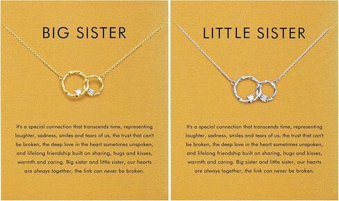 هدايا عيد ميلاد للأم، الجدة، أفضل صديق، أخت، عمة، نانا، شكرا لك الهدايا قلادة العلاقة للنساء في عيد الميلاد عيد الأم in Kuwait