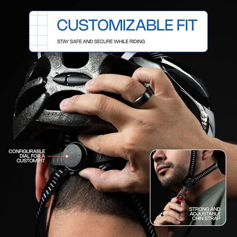 Revas Bike Helmet for Adults | Lightweight, Adjustable, Safety Certified Bicycle Helmet for Road, Mountain & Commuter Cycling in Kuwait