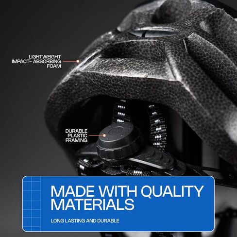 Revas Bike Helmet for Adults | Lightweight, Adjustable, Safety Certified Bicycle Helmet for Road, Mountain & Commuter Cycling in Kuwait