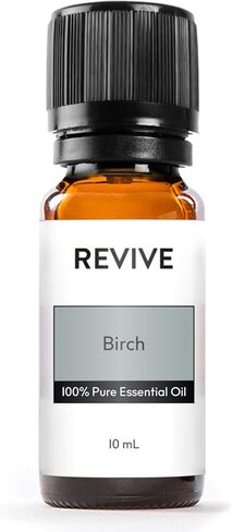 Birch Essential Oil by Revive Essential Oils - 100% Pure Therapeutic Grade, for Diffuser, Humidifier, Massage, Aromatherapy, Skin & Hair Care in Saudi Arabia