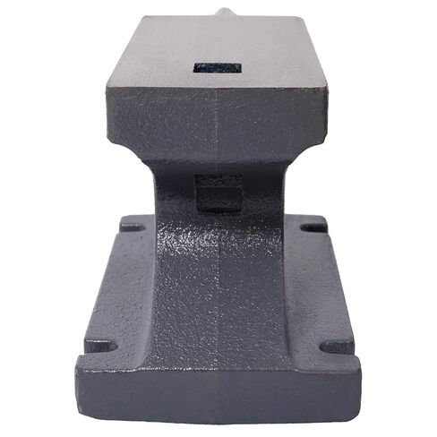 55LB Cast Iron Anvil Square Horn Design Heavy Duty Stable Base for Professional Blacksmithing and Metalworking Gray Finish in Saudi Arabia