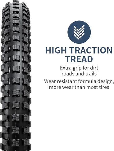 YUNSCM 2-PCS 20" Bike Tires 20x2.35/58-406 Compatible with Mountain Bike 20x2.30 20 x 2.35 20x2.40 Bicycle Tires in Saudi Arabia