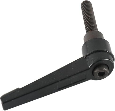 M5-M16 Male Thread Metal Adjustable Handle Lever 2pcs Black Knobs(M8*63 * 40) in Saudi Arabia