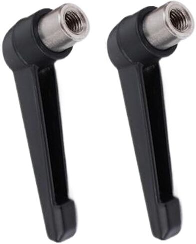304 Stainless Steel Adjustable Handle Screw Adjustable Clamping Lever L-Shaped Handle, 2Pack(M6*35) in Saudi Arabia
