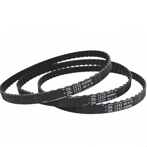 210L 217L 225L 232L 236L 240L Power Grip Timing Belts Generator Printer Motor Rubber Toothed Belt 1Pcs(217L,15mm) in Kuwait