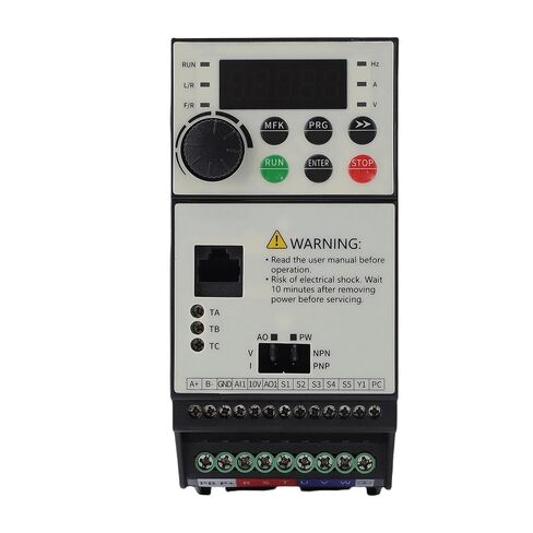 Kikumi 5.8KVA 2.2KW, 3 Phase Frequency Converter for Fan Lathe, 3PH To 3PH Variable Operation with 485 Comm, Stable Performance and High Reliability, Compact Design, Industrial Quality in Saudi Arabia