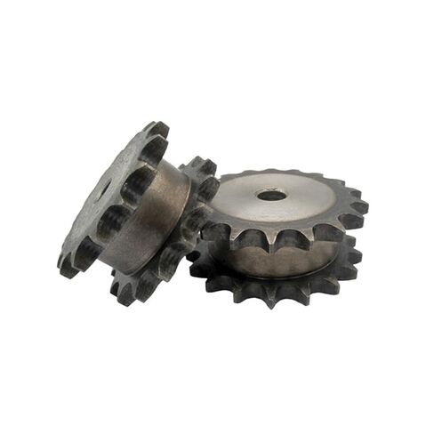 Steel Heavy Duty Motor Pinion Gear 13/14/15/16/17/18Teeth 45# Steel Industrial Machinery False Double Row Drive Sprocket Gear(13 Teeth) in Saudi Arabia