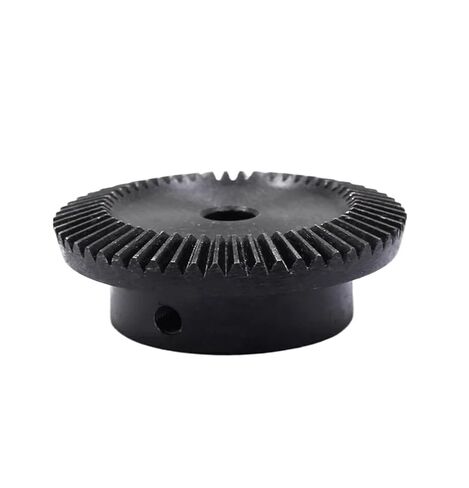 ترس ترس محرك فولاذي شديد التحمل زوج واحد من تروس نقل الحركة المخروطية بزاوية 90 درجة 5M20 أسنان + 40 فتحة معالجة 18 مم و20 مم نسبة تروس دقيقة 1:2 in Kuwait