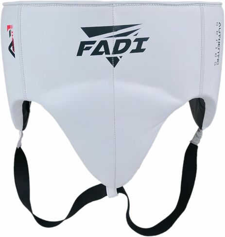 Authentic Series A1 Cowhide Leather Groin Protector - Groin Guard with Protective Cup for Boxing, Muay Thai, Kickboxing, MMA Training, Karate, Taekwondo (Black, Small) in Saudi Arabia