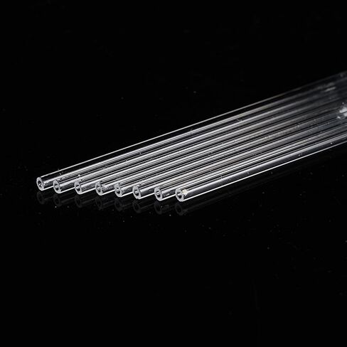 Quartz Capillary Glass Tubes Capillary Tubes Optical Laboratory Consumables LAB Supply, Length/100mm (50, φ1.5mm * φ0.8mm) in Saudi Arabia