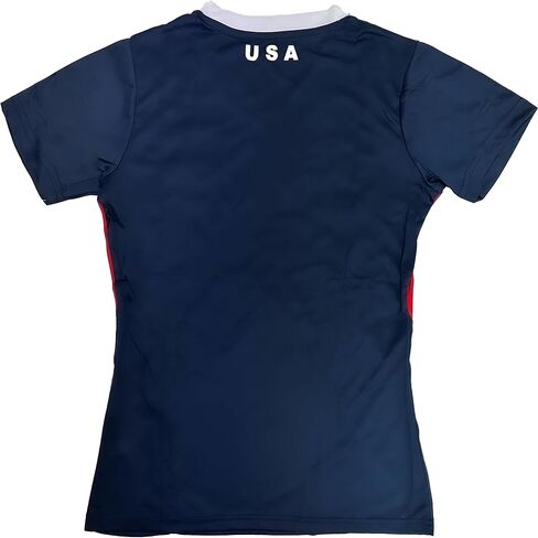 Official Licensed U.S. Soccer 4 Star USWNT Players Girls's Gameday Shirts Football Tee Top | Navy in Saudi Arabia