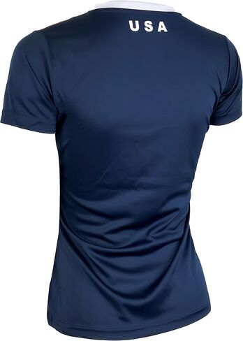 Official Licensed U.S. Soccer 4 Star USWNT Players Girls's Gameday Shirts Football Tee Top | Navy in Saudi Arabia