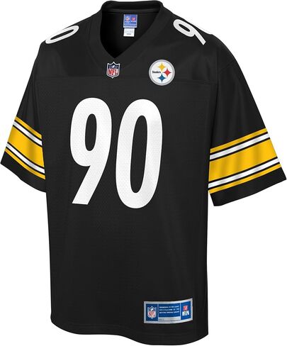 NFL PRO LINE Men's T.J. Watt Black Pittsburgh Steelers Team Jersey in Saudi Arabia