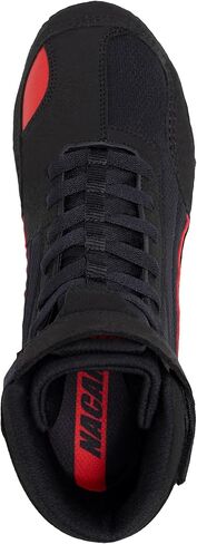 NACARAT Men's Wrestling Shoes – High Top Boxing Boots & Weightlifting Sneakers with Non-Slip Sole, Breathable Mesh Combat Sports Footwear for Gym, Squat, and Deadlift in Saudi Arabia