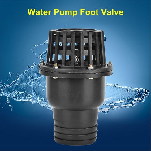 صمام فحص PVC 3 بوصة، صمام القدم لأنظمة السوائل، ملحق الصمام الأسود ذو الضغط المنخفض in Saudi Arabia