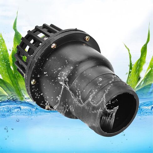 صمام فحص PVC 3 بوصة، صمام القدم لأنظمة السوائل، ملحق الصمام الأسود ذو الضغط المنخفض in Saudi Arabia