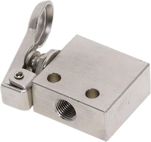 Air Valve, Toggle Switch, TAC2-31V 1/8"" Thread 2 Position 3 Way Spring Return Lever Pneumatic Mechanical Switch Valves Fittings in Saudi Arabia