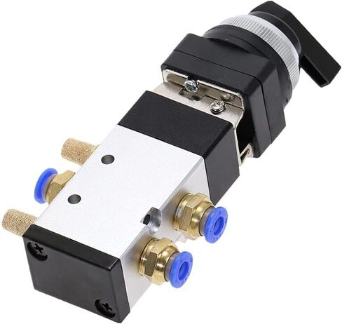 Air Valve, Toggle Switch, Right Pneumatics Select Switchs MV522 Series MV522LB 2 Position Mechanical Valves 2 Gear in Saudi Arabia